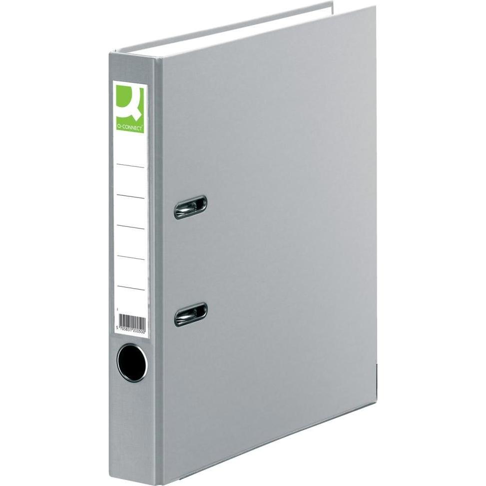Q-Connect, Ordner, Ordner PP A4 50 mm grau (A4, 50 mm)
