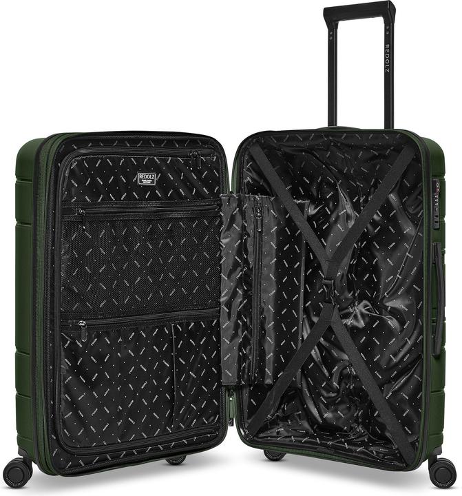 Immagine prodotto Redolz Essentials 11 4 Rollen Trolley 66 cm mit Dehnfalte (80 l)