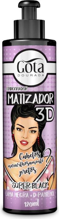 Gota Dourada Matting 3D