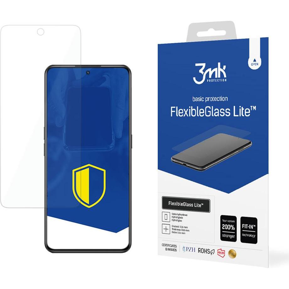 Thumbnail - 3MK FlexibleGlass Lite Display Folie (1 Stück, Realme GT Neo 3), Smartphone Schutzfolie, Transparent