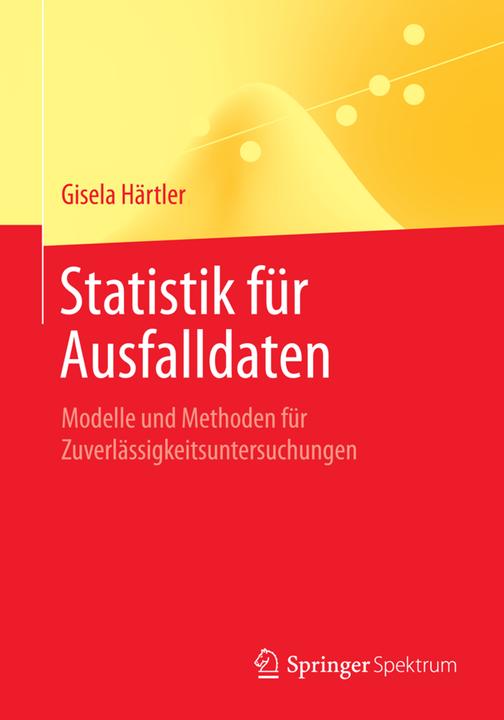 Produktbild Statistieken voor faalgegevens (Gisela Härtler, 2016)