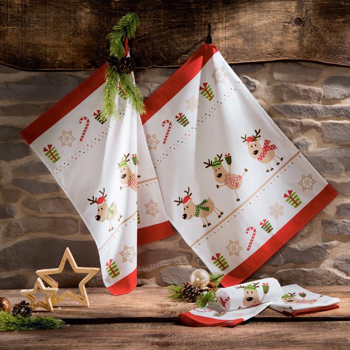 Image du produit Erwin Müller Geschirrtuch 4er-Pack (70 x 50 cm)