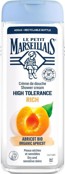Actual product image Le Petit Marseillais Shower cream apricot (400 ml)