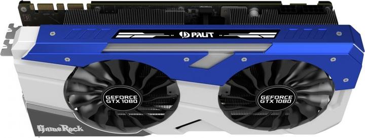 Produktbild Palit GeForce GTX 1080 GameRock Premium Edition (8 GB, GDDR5X)