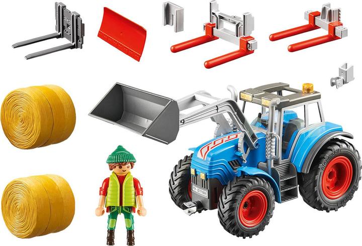 Produktbild Playmobil Grosser Traktor mit Zubehör (71004, Playmobil Country)