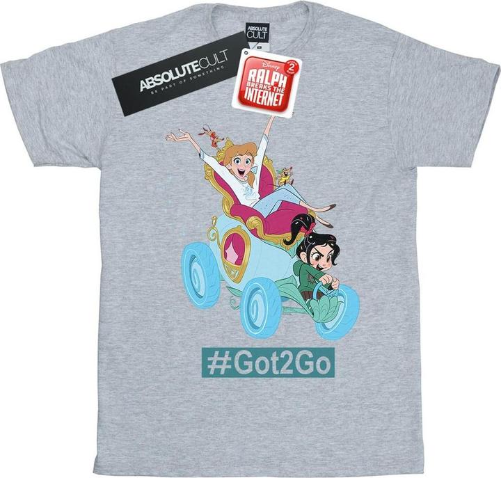 Immagine prodotto Disney Wreck It Ralph Cinderella And Vanellope Maglietta Uomo (XL)