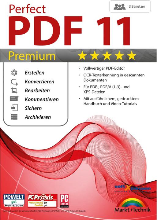 Actual product image Perfect PDF 11 Premium (3 User, 1 Devices/Users, unlimited)