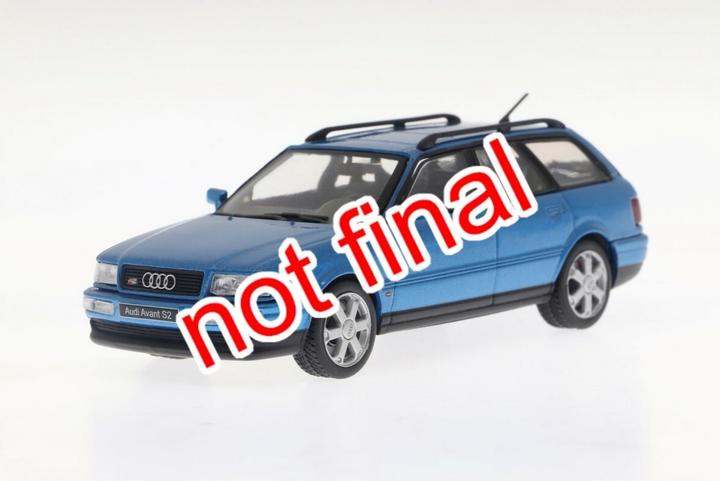 Produktbild Solido 1:43 Audi Avant S2 blau