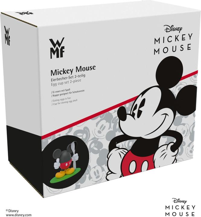 Produktbild WMF Kinder Eierbecher mit Löffel Disney Mickey Mouse Kunststoff Edelstahl (1 x)