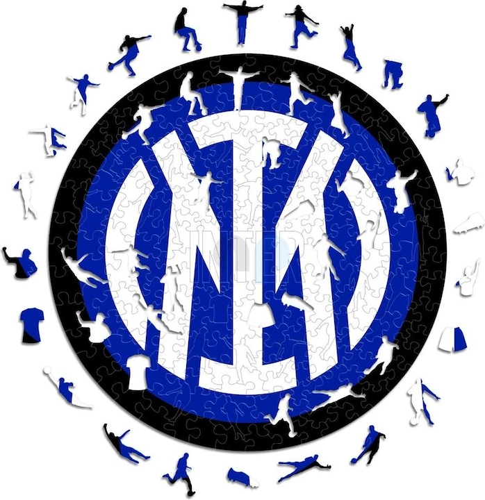 Immagine prodotto Iconic FC Inter Milan - Logo - Puzzle in Legno Taglia S (150 Pezzi) (150 pezzi)