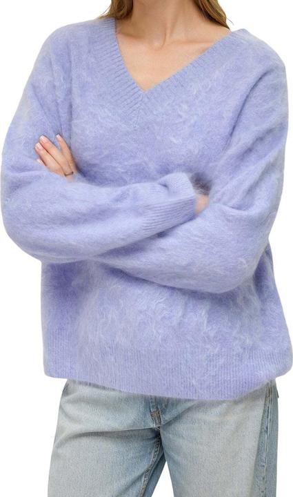 Produktbild Bellemere Pullover Brushed Pure Cashmere V-Neck Sweater (One Size)