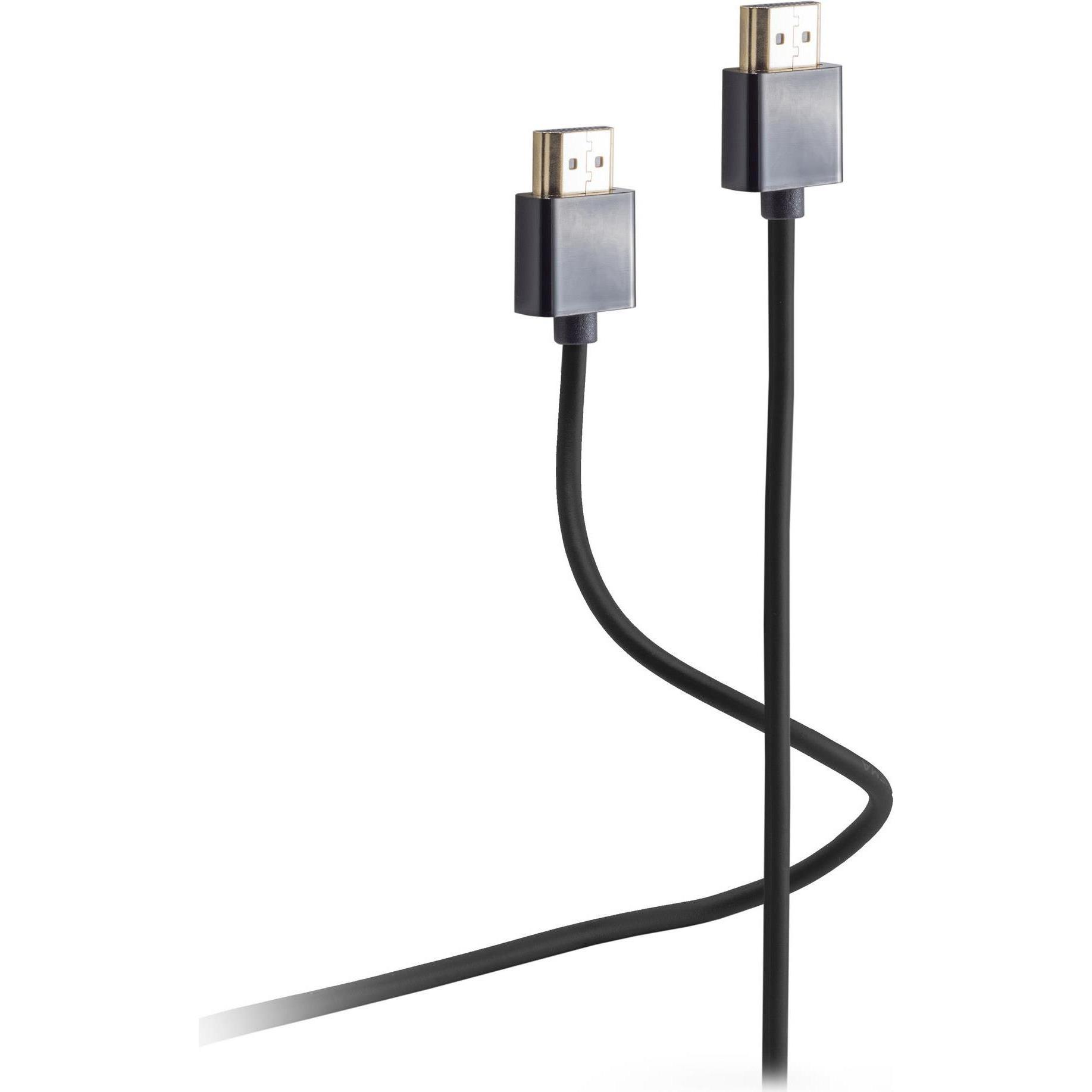 Shiverpeaks HDMI Kabel, A Stecker-A-Stecker, 1,5 m hochflexibel, vergoldete Kontakte, Auflösung: bis 4K (1.50 m, HDMI), ...