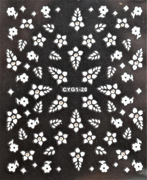 Produktbild Nagellack24 Nail Art Sticker Selbstklebend 20