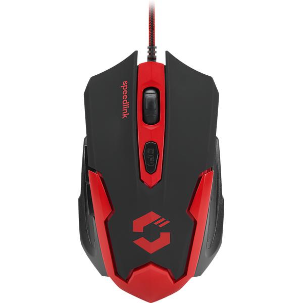 Thumbnail - Speedlink Xito (Kabelgebunden), Maus, Schwarz, Rot