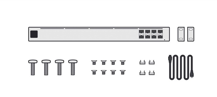 Actual product image Ubiquiti Usw Aggregation (8 Ports)