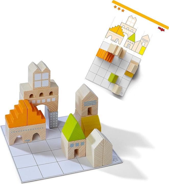 Actual product image Haba Logic builder