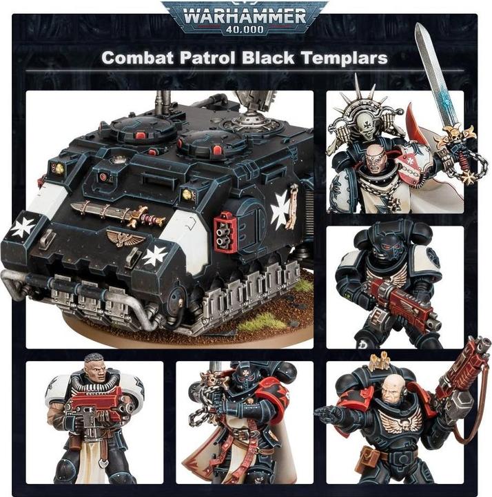 Actual product image Games Workshop Combat Patrol: Black Templars (Plastic)