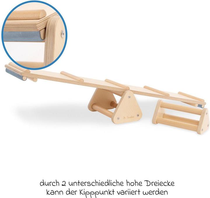 Produktbild Pinolino Balancewippe und Balken „Kari”, 3-tlg.