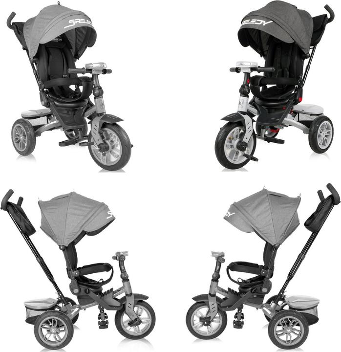 Actual product image Lorelli Tricycle Speedy pneumatic tires music