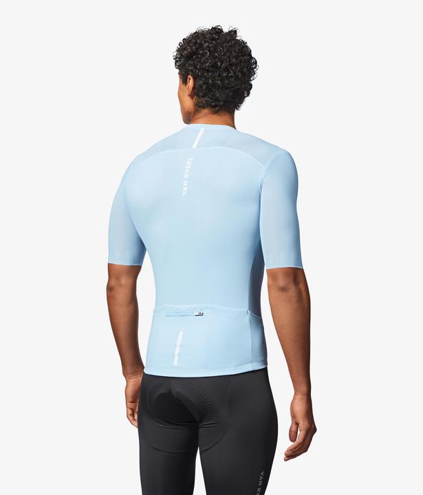 Image du produit Van rysel Maillot de vélo route manches courtes été unisexe - RACER 2 bleu (XL)