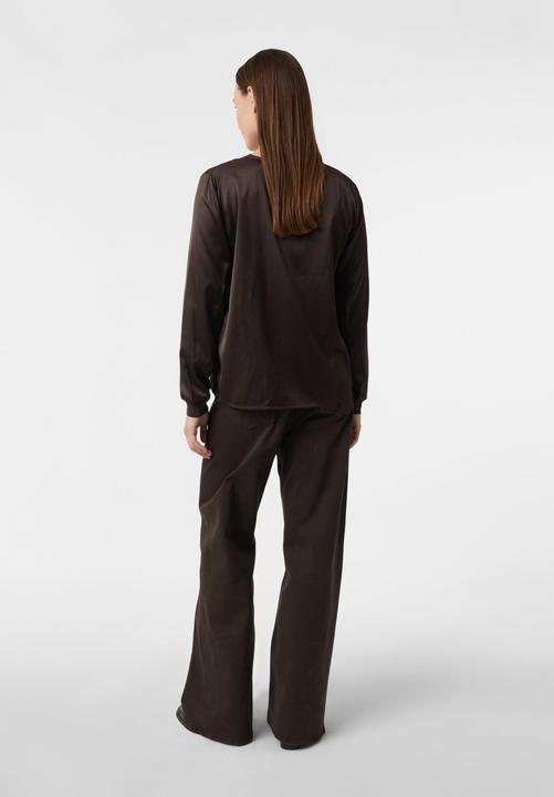 Immagine prodotto Comma Bluse Satinbluse mit V-Ausschnitt (34)