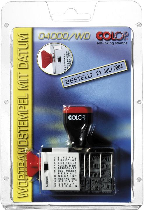 Immagine prodotto Colop 04000 WD Variotext timbro a banda di parole con data
