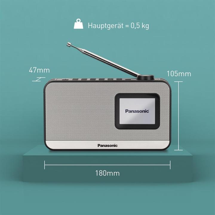 Immagine prodotto Panasonic RF-D15EG-K (DAB, FM, Bluetooth)