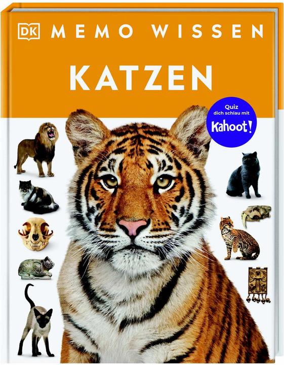 Actual product image memo Wissen. Katzen (German, DK Verlag - Kids, Juliet Clutton-Brock, Susanne Schmidt-Wussow, 2024)