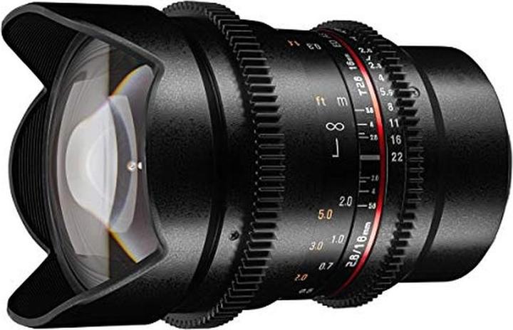 Produktbild Samyang 16mm T2.6 VDSLR MFT (Micro Four Thirds, Vollformat)