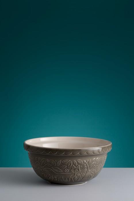 Actual product image Mason Cash 2002.149 In The Forest Size 12 Grey Mixing Bowl (4 l, 1x)