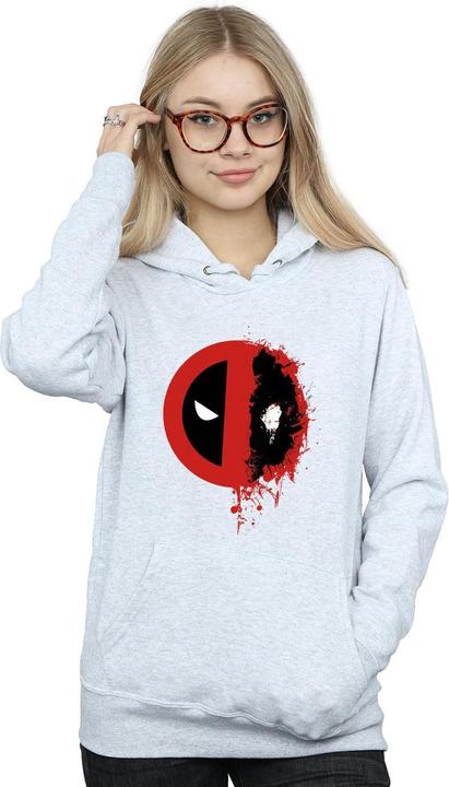 Produktbild Deadpool Split Splat Logo Kapuzenpullover (XL)