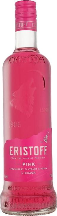 Eristoff PINK Strawberry Flavours & Vodka Liqueur 18% Vol. 0,7l