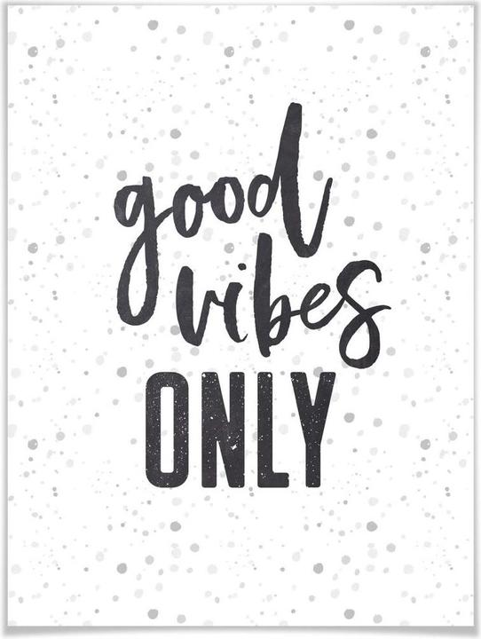 Produktbild Trenddeko Good vibes only 2 (50 x 60 cm)
