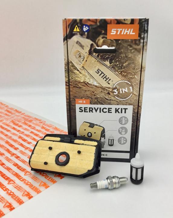 Produktbild Stihl Service Kit 8 MS 193 C, MS 194 C 11370074100 Filter, Zündkerze