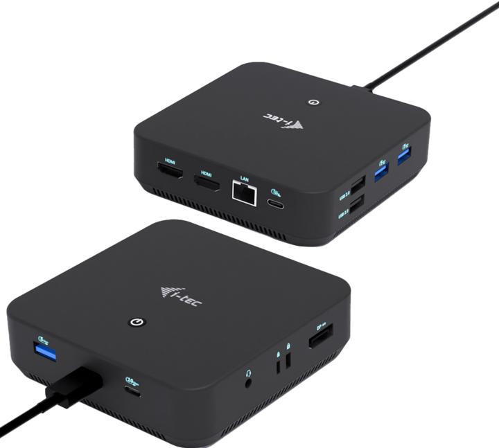 Produktbild i-tec USB-C 1XDP 2X HDMI DOCK (USB-C, 10 Ports)
