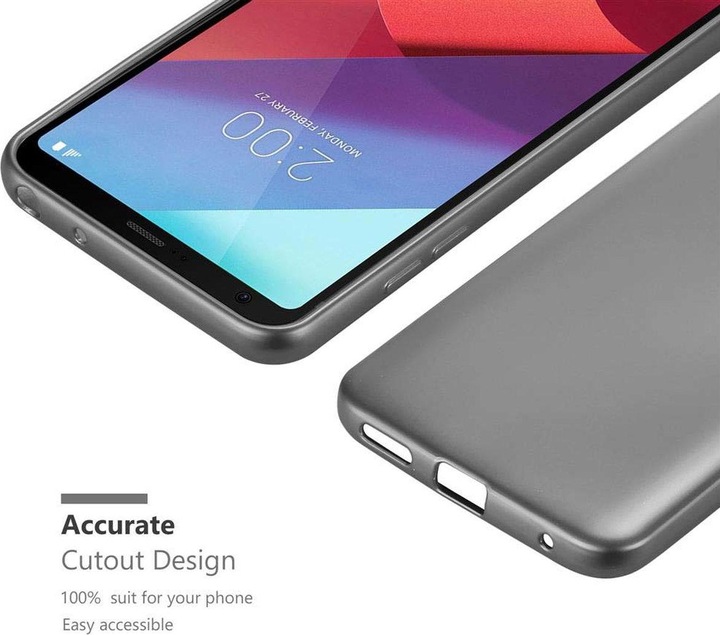 Produktbild Cadorabo TPU Matt Metallic Cover (LG G6)