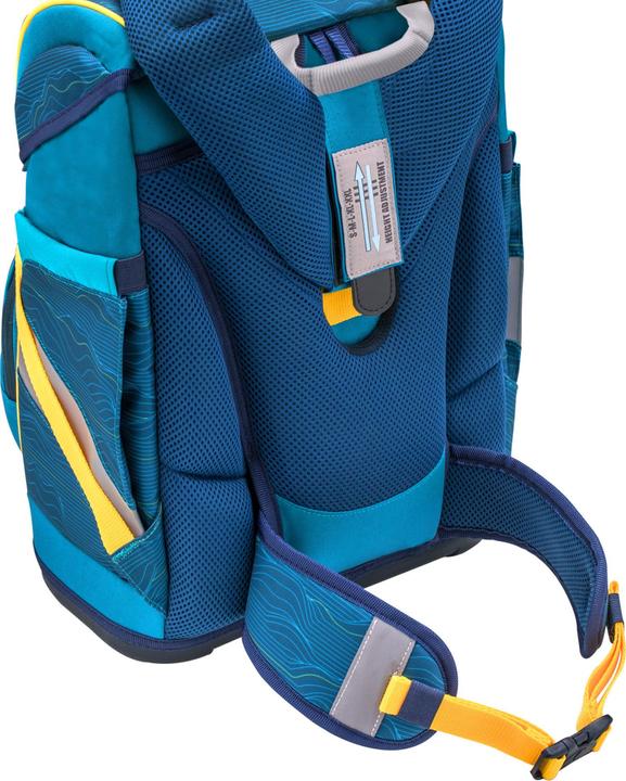 Immagine prodotto Belmil Smarty ergonomisches Schulranzenset 5tlg. "Waves Orang (20 l)