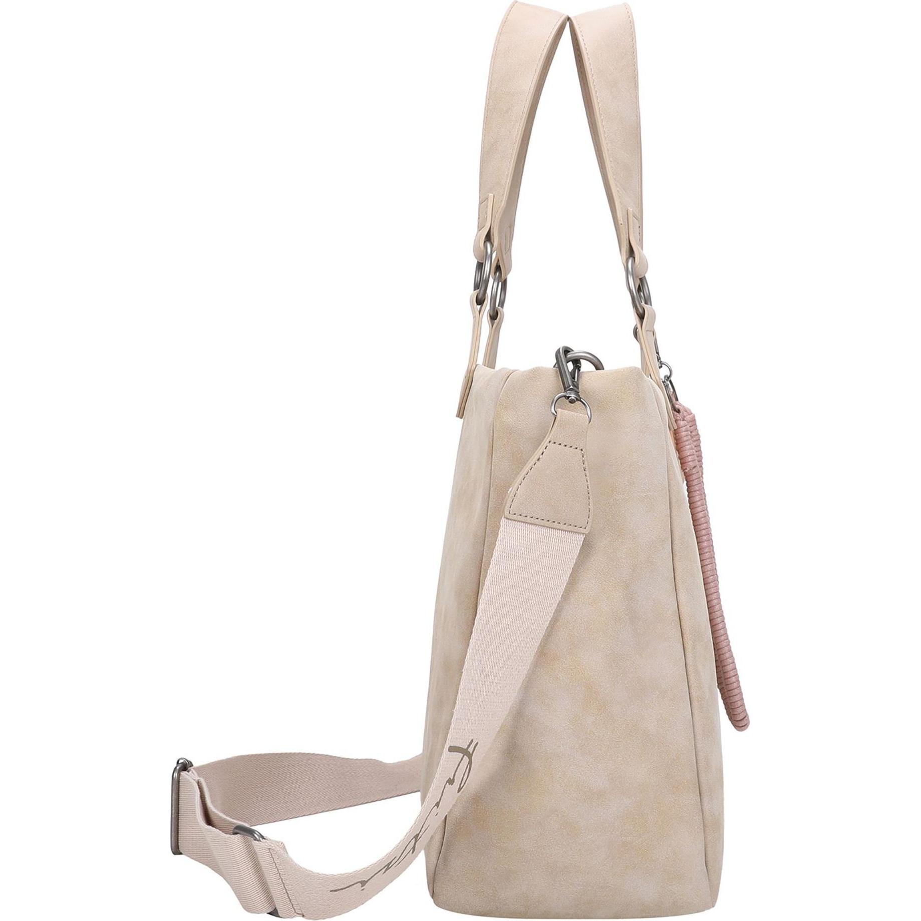 Thumbnail - Fritzi aus Preußen, Tasche, Izzy Vintage Shopper Tasche 42 cm, Beige, (16 l)