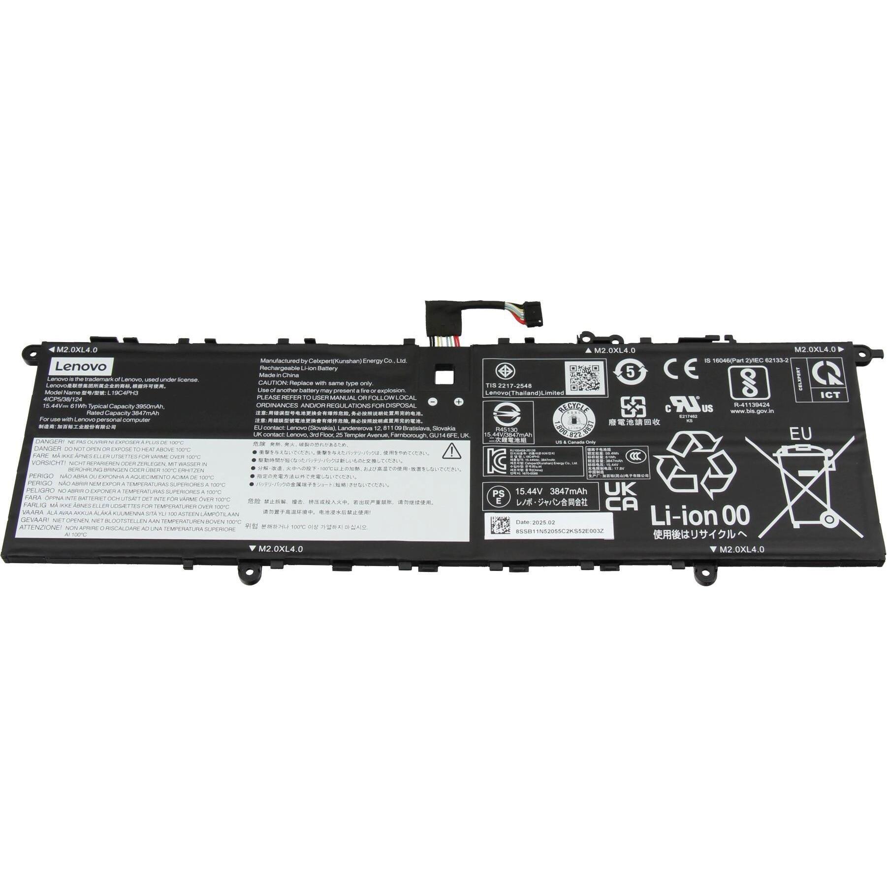 Lenovo 5B10Z49518 (3950 mAh), Notebook Akku