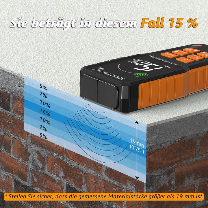 Immagine prodotto Mesitool Feuchtigkeitsmessgerät MT37