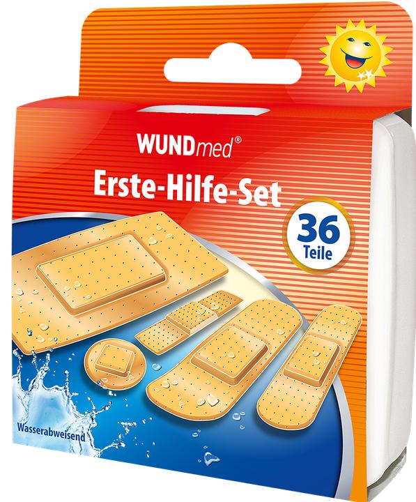 Produktbild Wundmed Erste-Hilfe-Set mit 36 Pflaster hautfarben in 5 Grössen