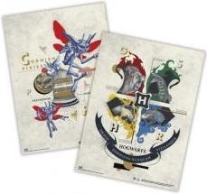 Image du produit Grupo Erik Harry Potter - Lot de 2 affiches murales (38 x 52 cm) (38 x 52 cm)