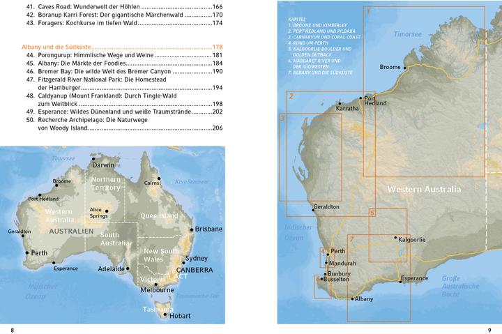 Produktbild Australien - Western Australia (Deutsch, Hilke Maunder, 2018)