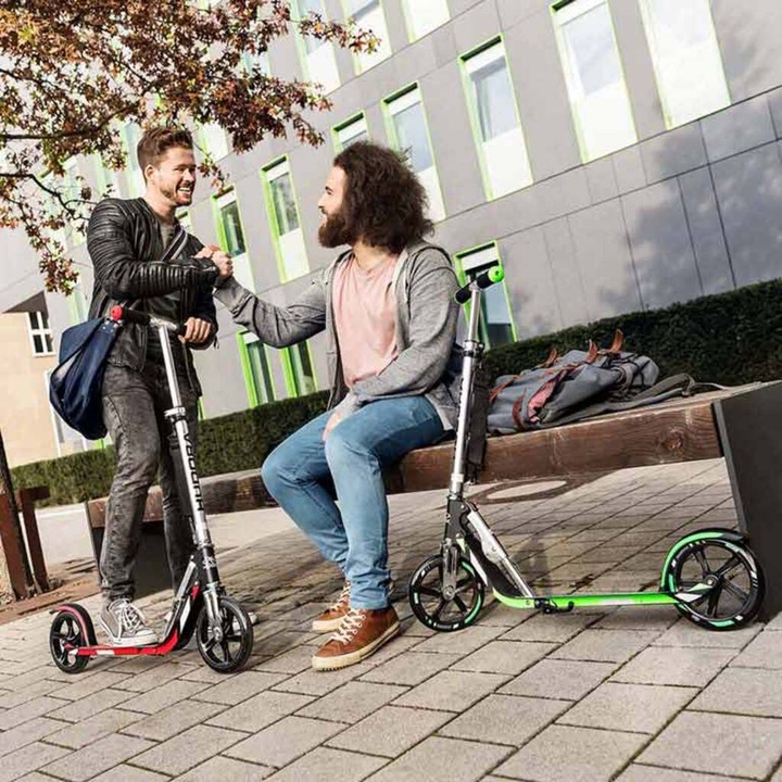 Productafbeelding Hudora Scooterwiel RX205 - Grijs/Groen