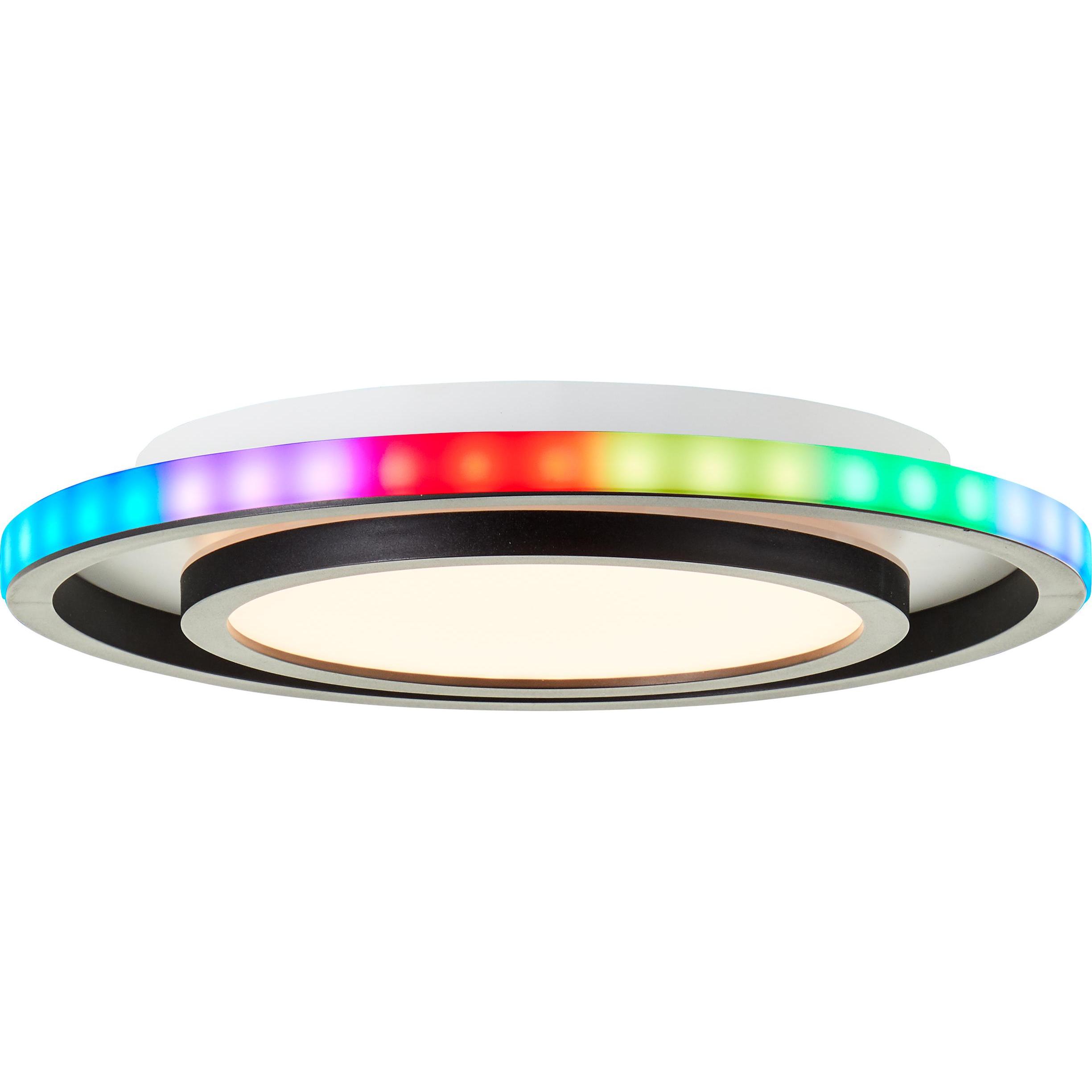 Brilliant, Wandleuchte + Deckenleuchte, Blaine LED Deckenleuchte 30cm weiss (1900 lm)