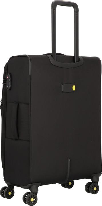 Actual product image D&N Travel Line 9704 4-wheel trolley M 68 cm with expansion fold (75 l, M (50 - 90l))