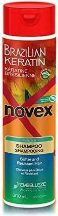 Novex Brasilianisches Keratin Shampoo 300ml (300 ml, Flüssiges Shampoo)