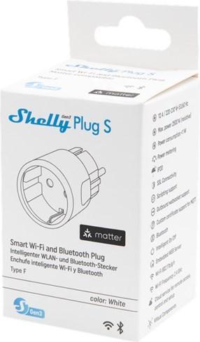 Actual product image Shelly Plug S MTR Gen3 (White)