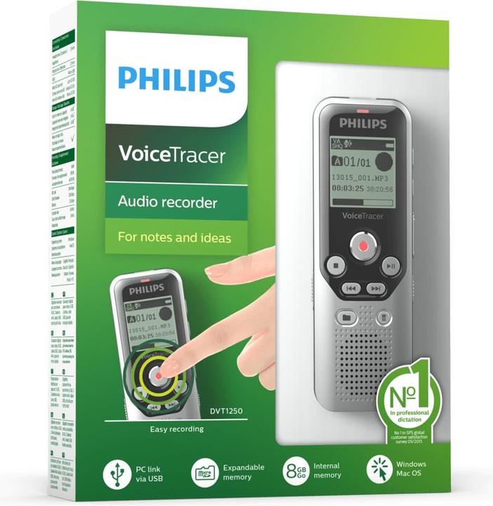 Produktbild Philips DVT 1250 (8 GB)