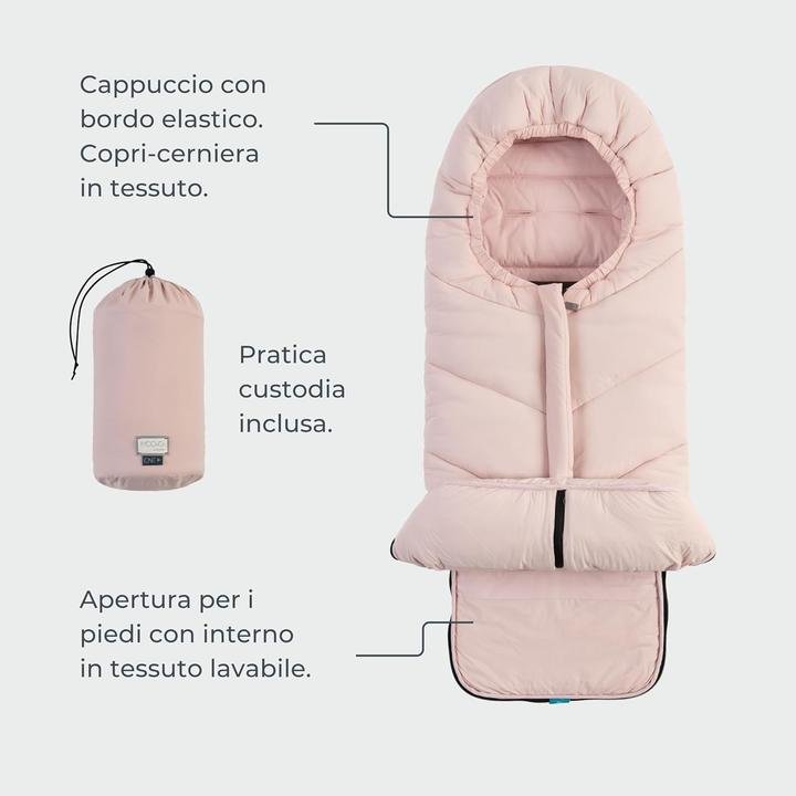 Productafbeelding Nuvita Universelle Kinderwagen-Fusssack mit extremer Kälteschutz bis -18°C und winddicht
